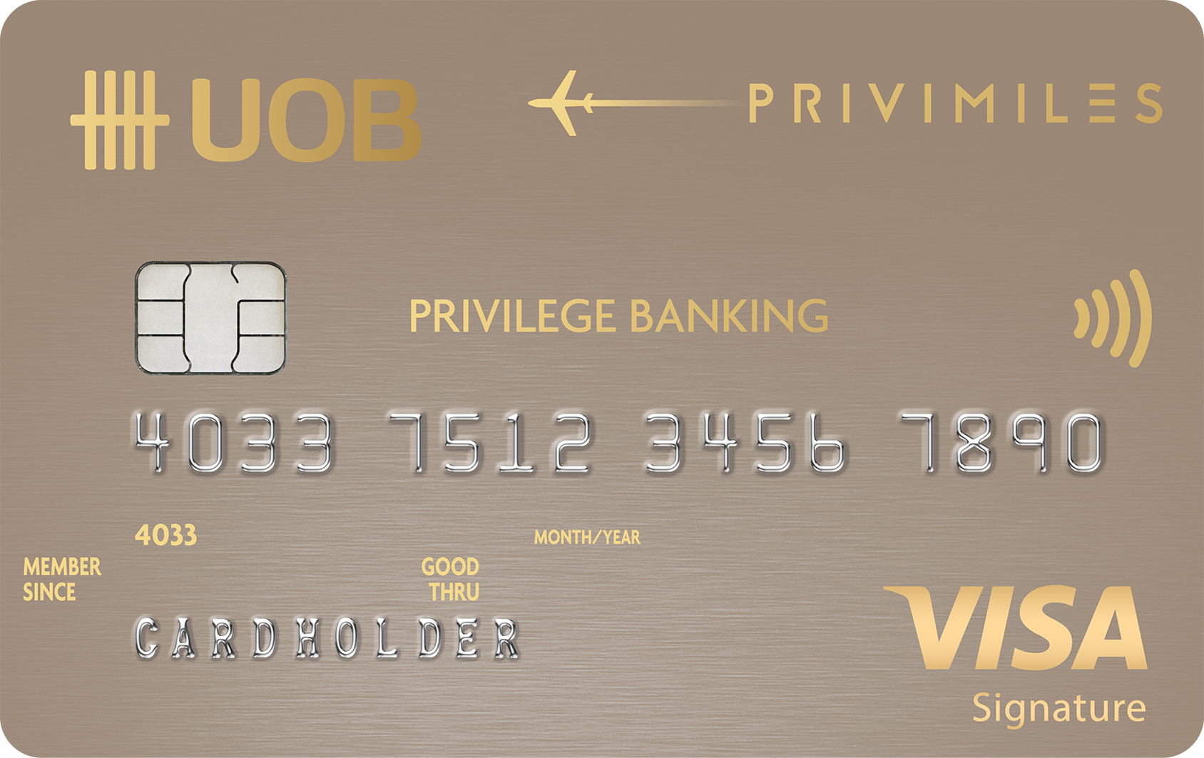 UOB PRIVI Miles Privilege Banking
ยูโอบี พรีวิไมลส์ พริวิเลจ แบงก์กิ้ง
