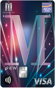 AEON M GEN VISA Card