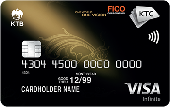 KTC VISA FICO INFINITE