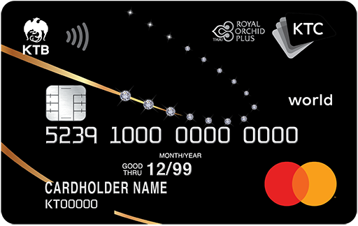 KTC - ROYAL ORCHID PLUS WORLD MASTERCARD