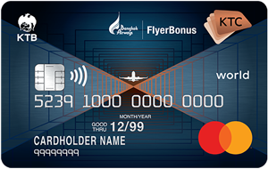 KTC X - BANGKOK AIRWAYS WORLD REWARDS MASTERCARD