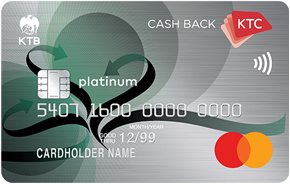 KTC CASH BACK PLATINUM MASTERCARD