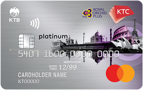 KTC – ROYAL ORCHID PLUS PLATINUM MASTERCARD