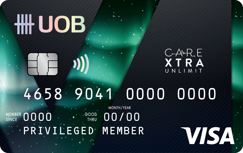 UOB Visa Debit VCare Extra Unlimit