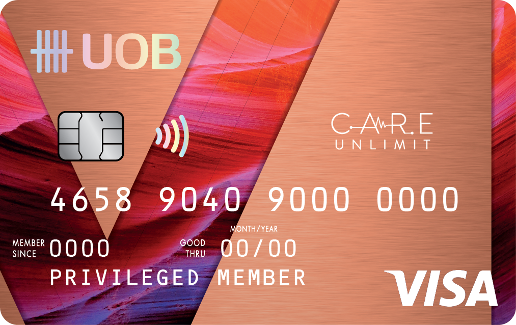 UOB Visa Debit VCare Unlimit